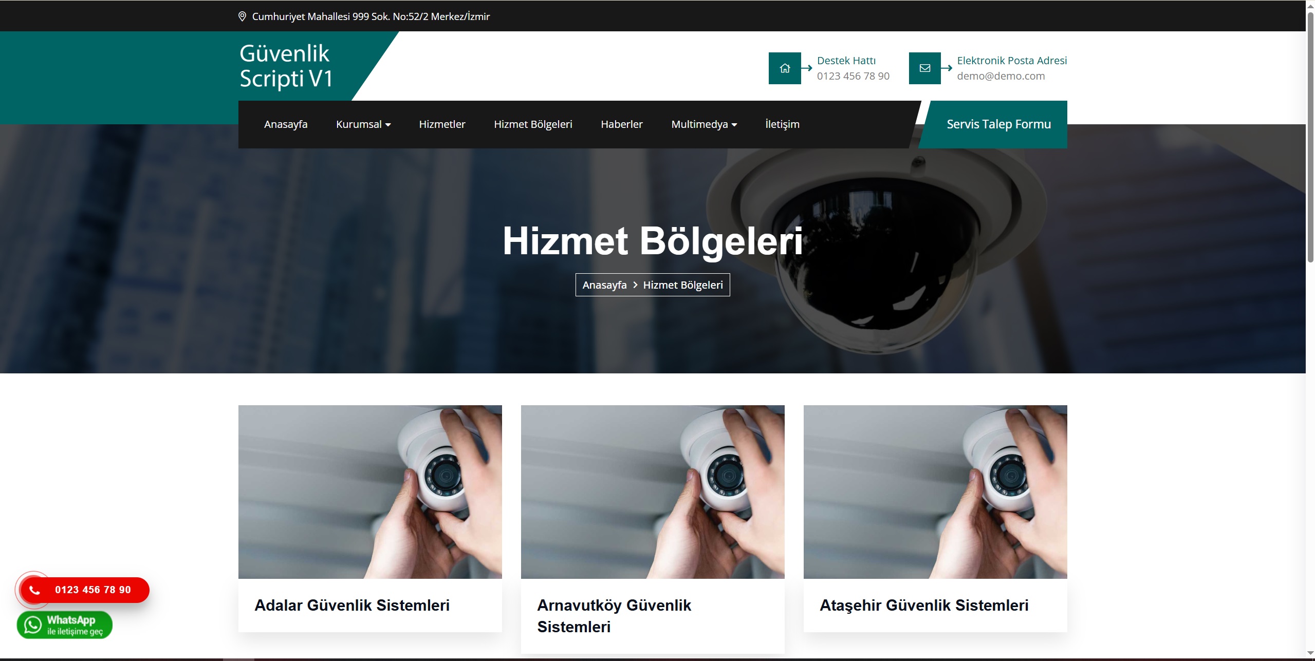 Güvenlik Sistemleri Scripti V1