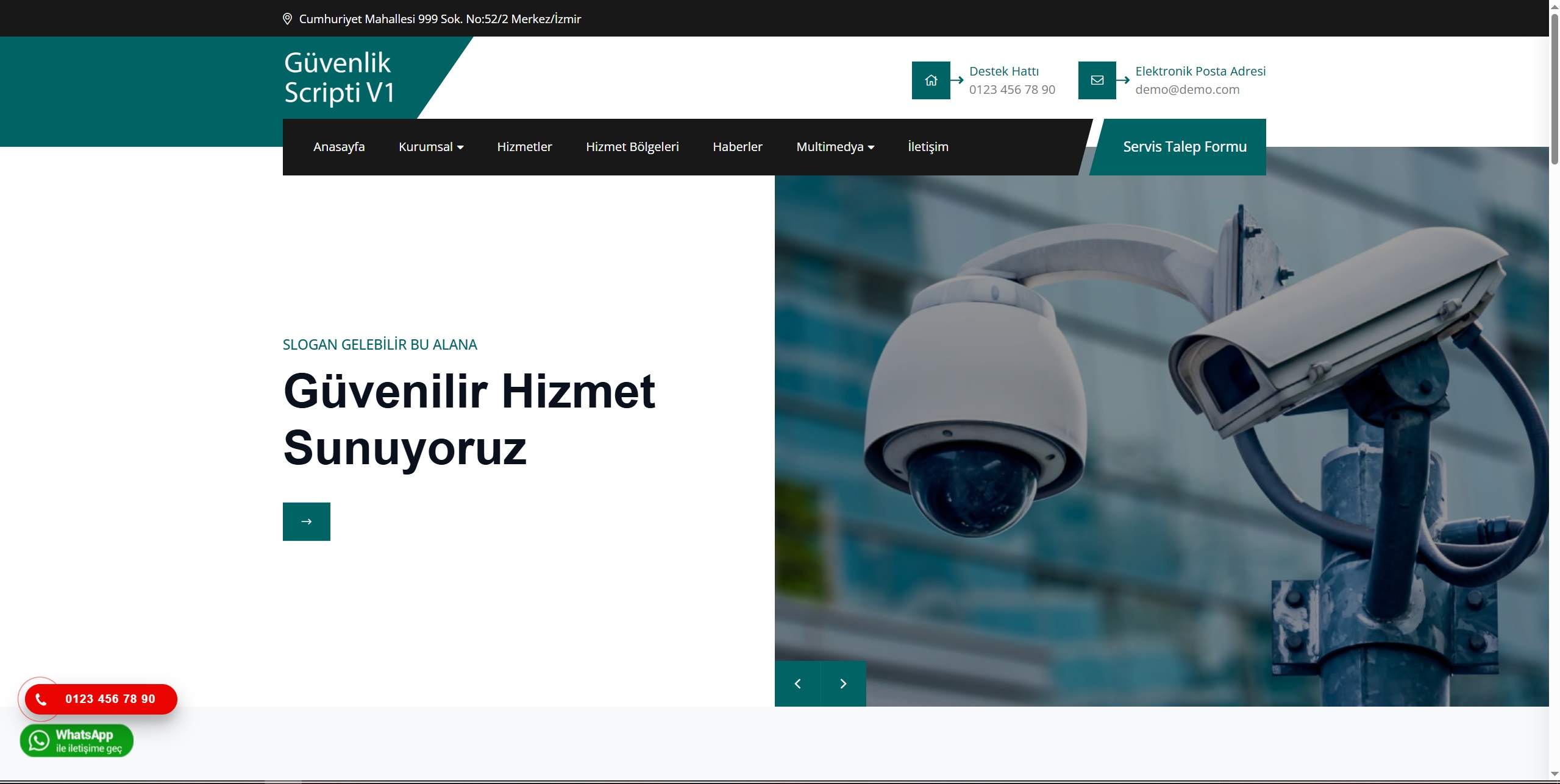 Güvenlik Sistemleri Scripti V1